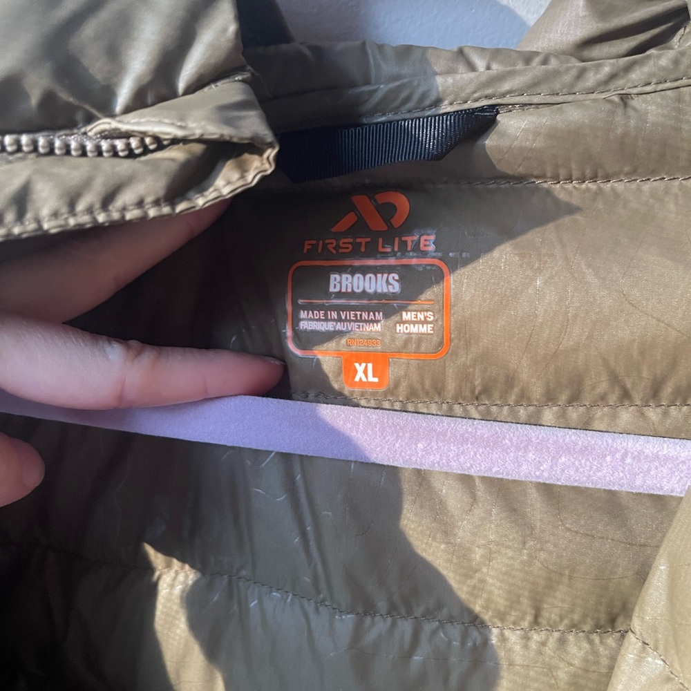 First Lite Brooks Down Puffer Jacket Dry Earth Lo… - image 4